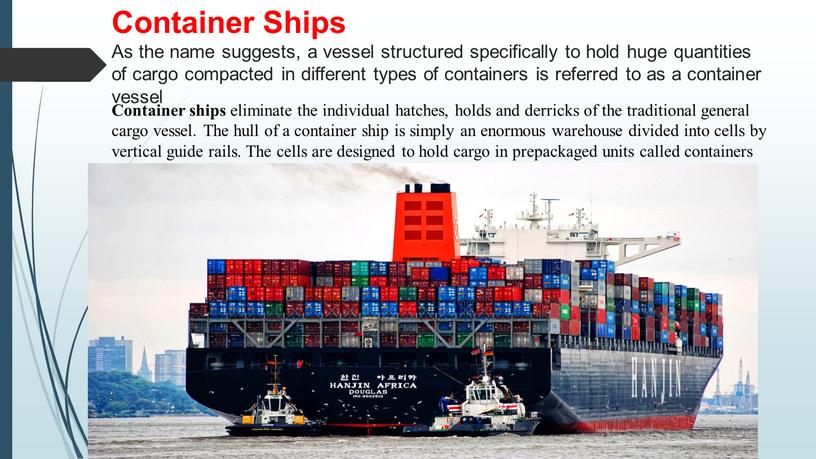 Container Ships As the name suggests, a vessel structured specifically to hold huge quantities of cargo compacted in different types of containers is referred to…