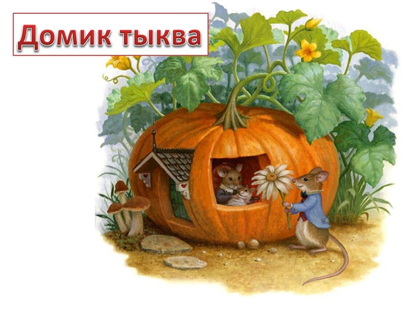 Домик тыква