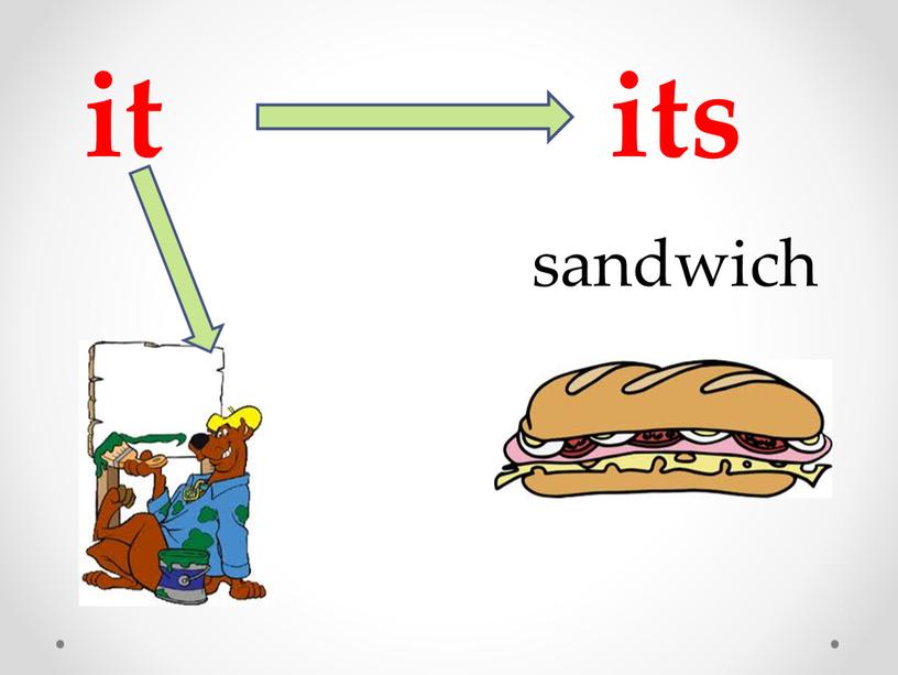 it its sandwich