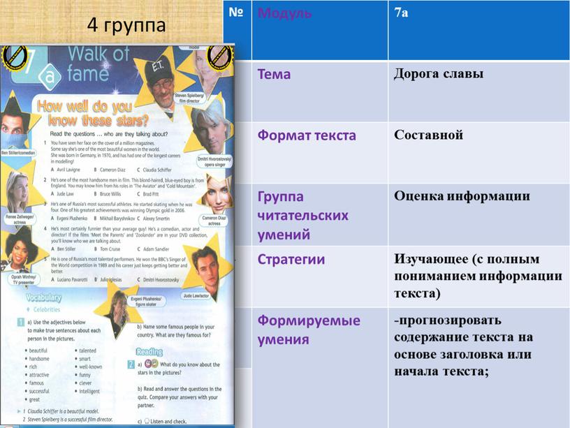 Модуль 7а 1 Тема Дорога славы 2