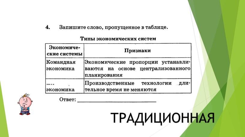 ТРАДИЦИОННАЯ