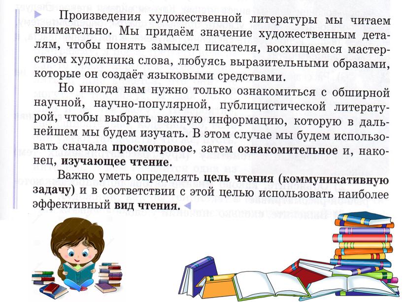 Эффективные приёмы чтения.  Этапы работы с текстом. Русский родной язык 6 класс