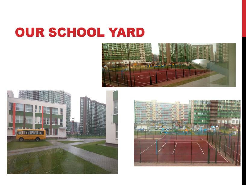 Our school yard