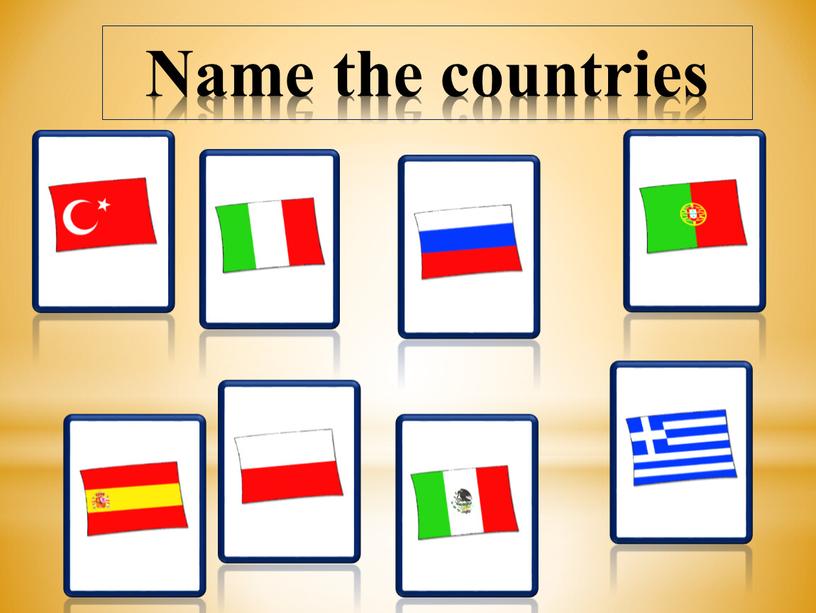 Name the countries