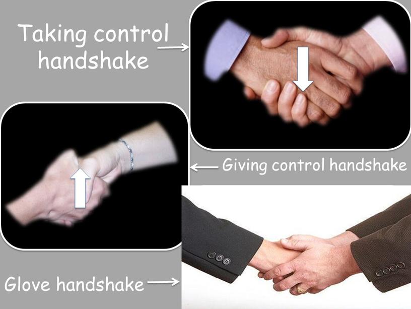 Taking control handshake Giving control handshake