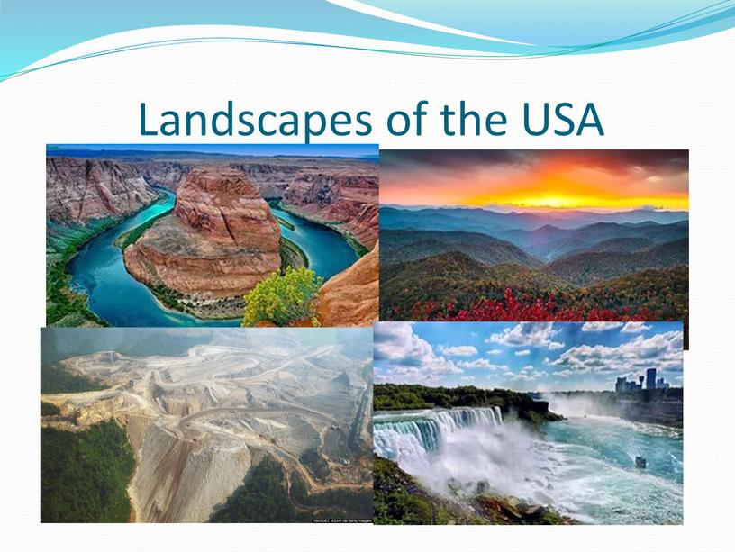 Landscapes of the USA