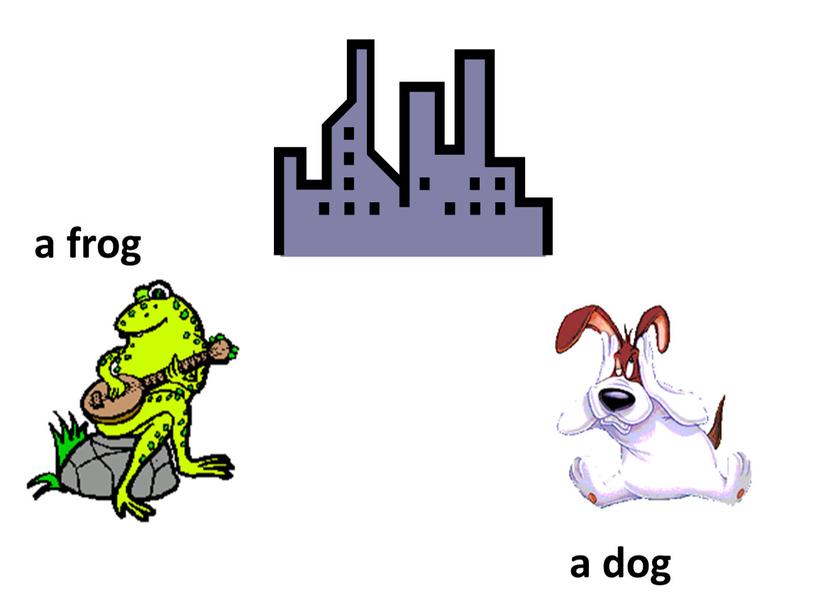 a frog a dog