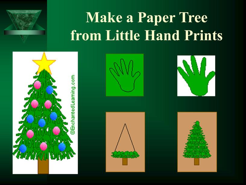 Make a Paper Tree from Little Hand