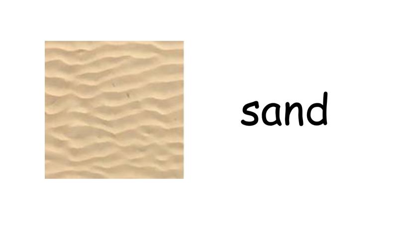 sand