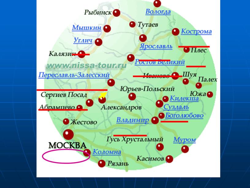 Презентация к уроку окружающего мира 4 класс по теме "Путешествие по Золотому кольцу России"