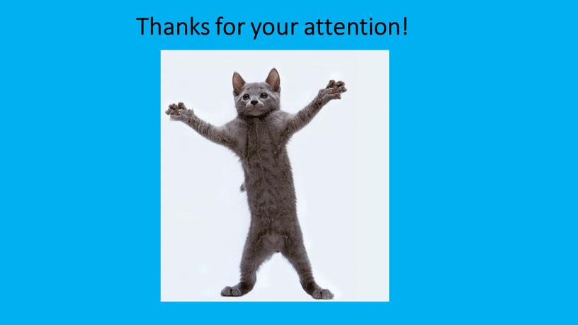 Thanks for your attention!