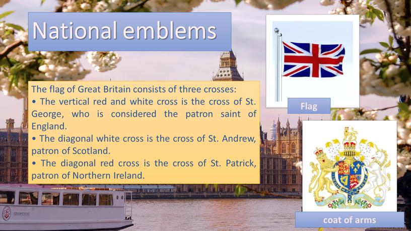 National emblems The flag of Great