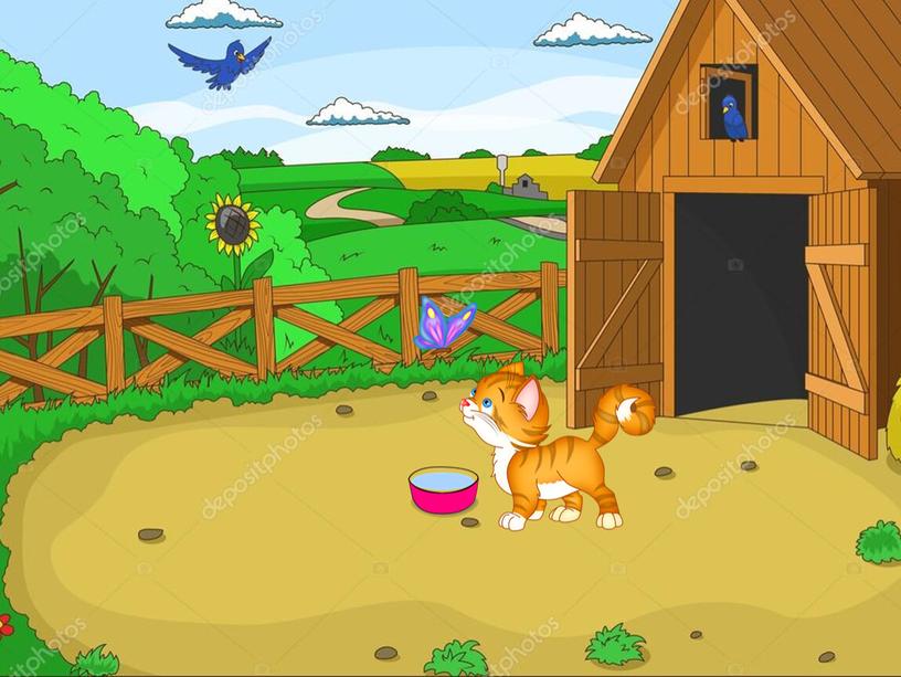 Игра для детей 2-3 лет "Домашние животные"