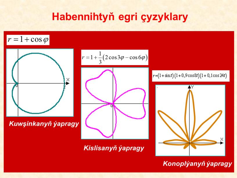 Kuwşinkanyň ýapragy Konoplýanyň ýapragy