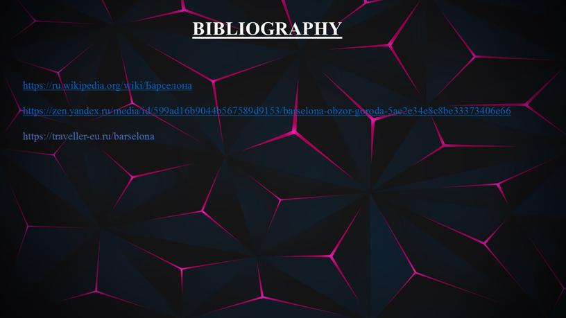 BIBLIOGRAPHY https://ru