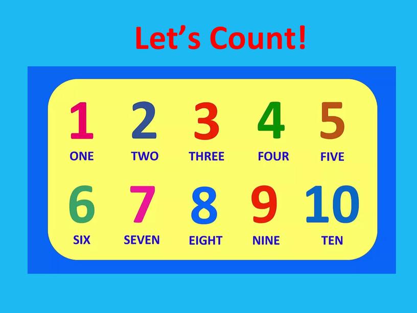 Let’s Count!