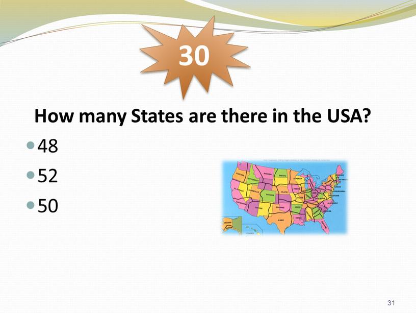 How many States are there in the
