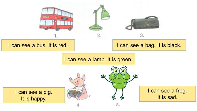 I can see a bus. It is red. I can see a lamp