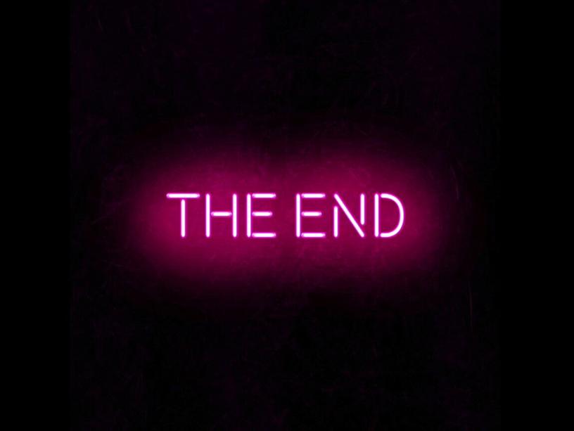 The end