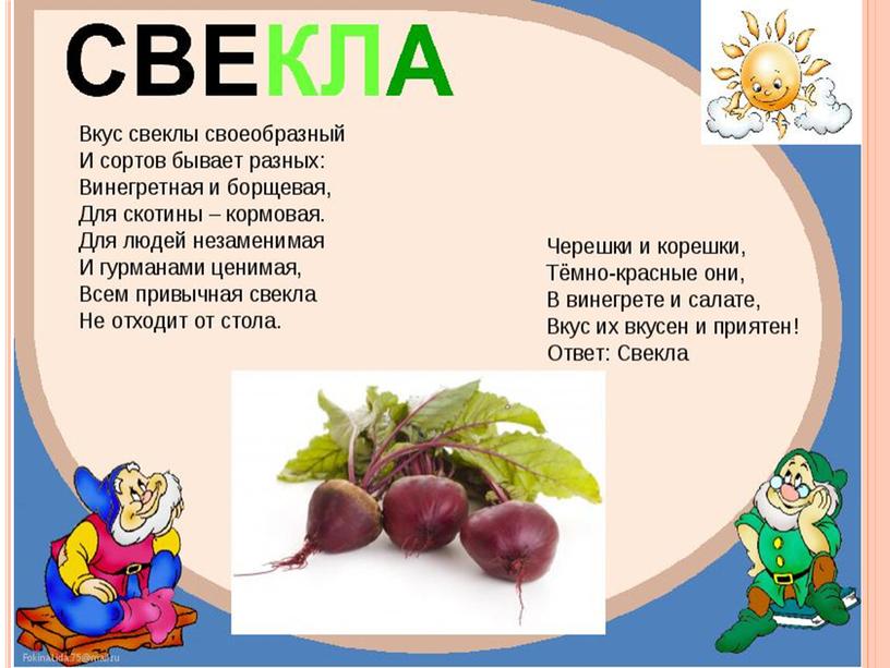 Презентация на тему: "Что растёт на огороде?"