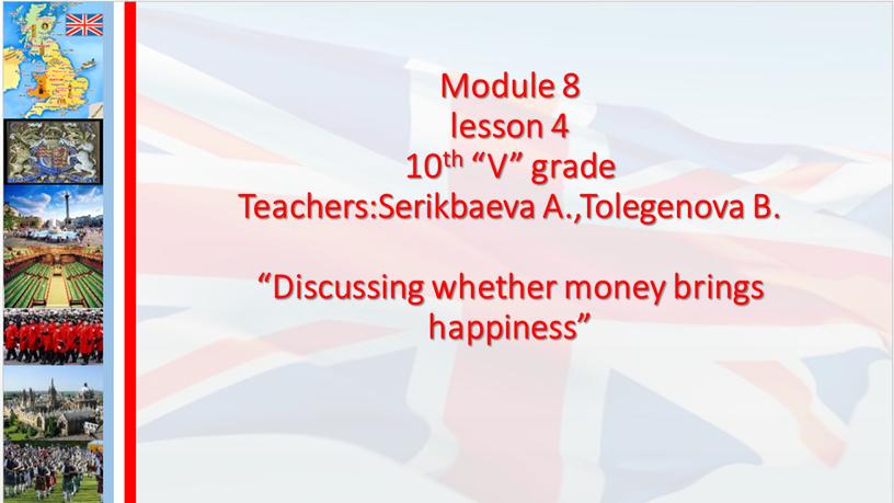 Module 8 lesson 4 10th “V” grade