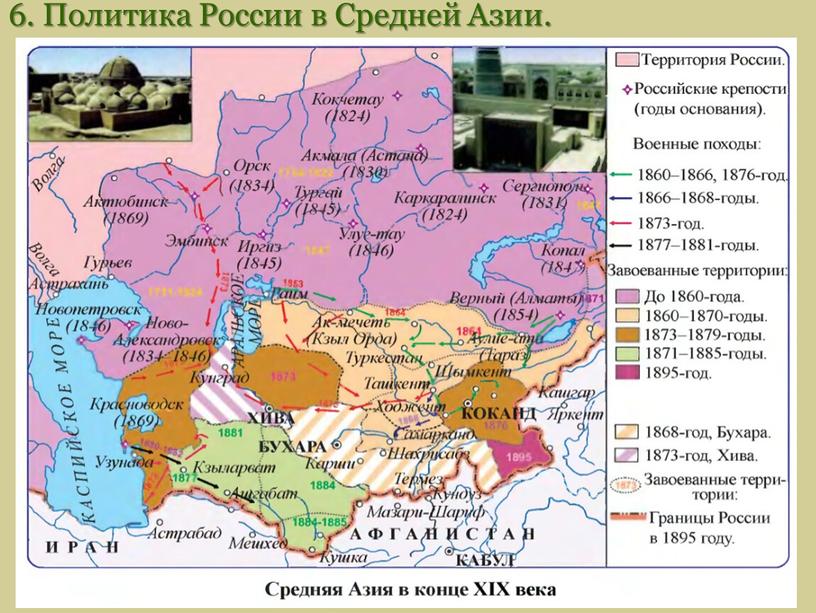 Политика России в Средней Азии