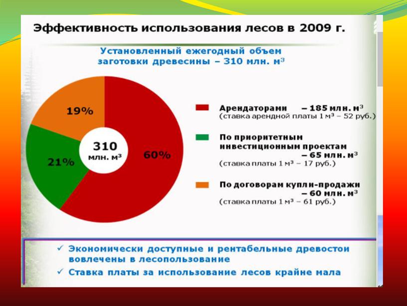 Организация государственного управления лесным хозяйством РФ.