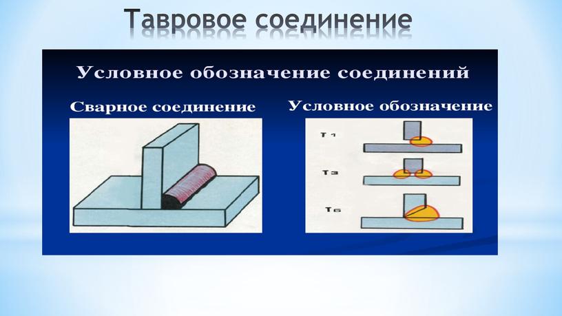 Тавровое соединение