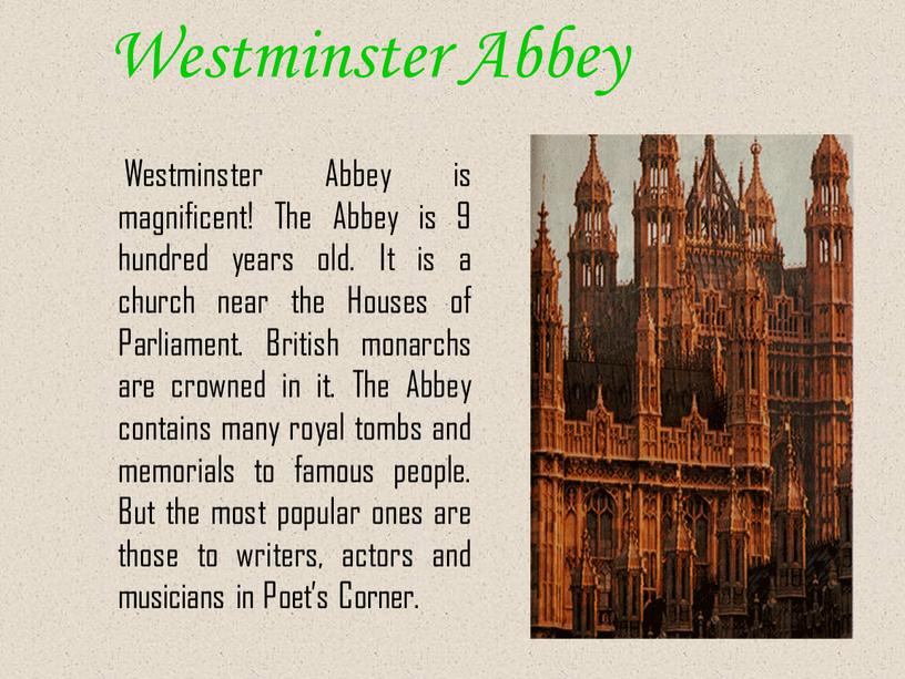 Westminster Abbey Westminster