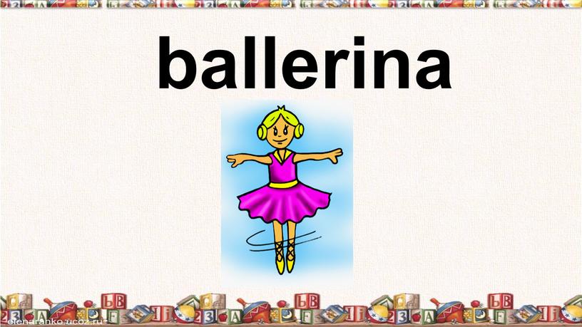 ballerina