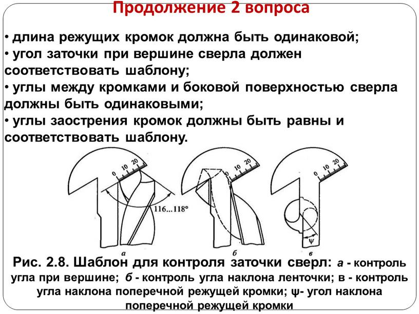 Продолжение 2 вопроса Рис. 2.8