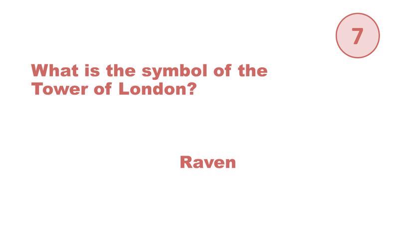 Raven What is the symbol of the