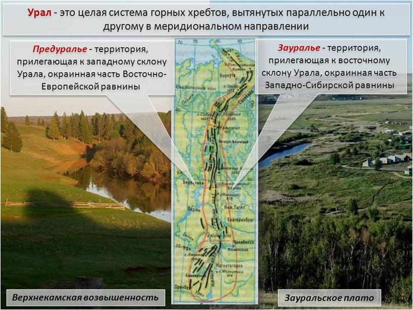 Презентация к уроку географии  "Горный каркас России. Урал"