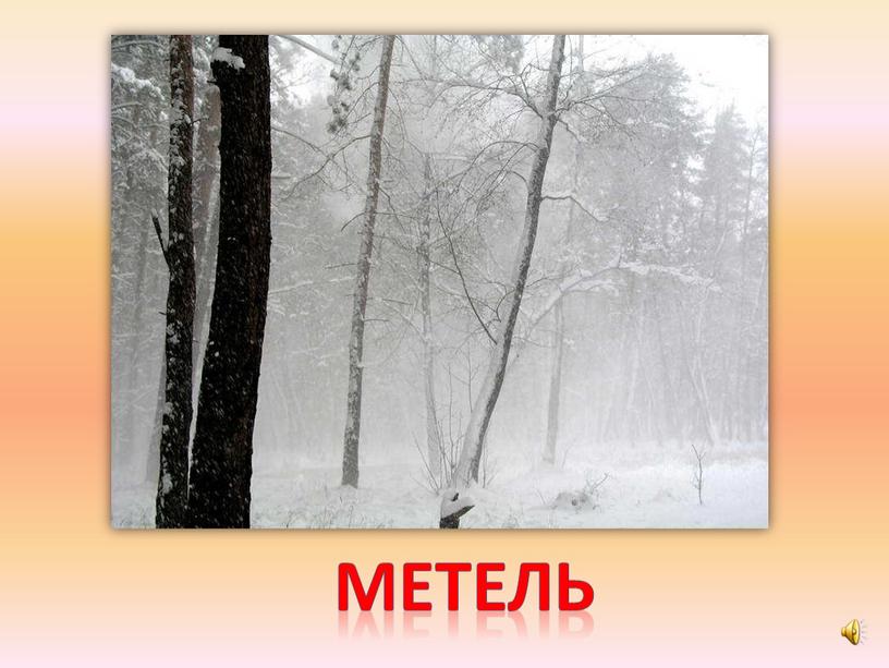 метель