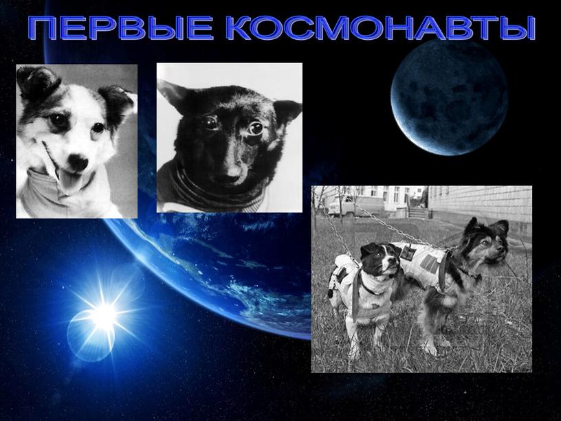 ПЕРВЫЕ КОСМОНАВТЫ