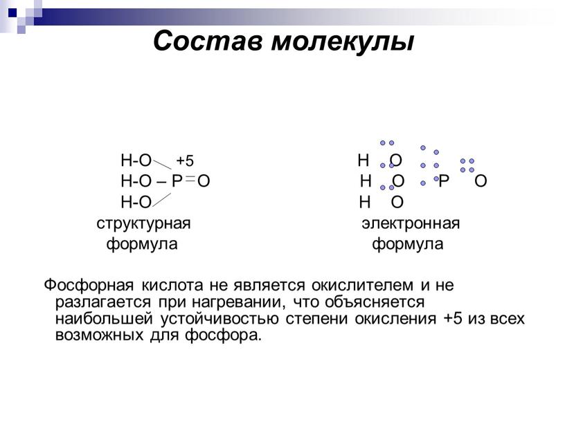 Ортофосфорную кислоту получают по схеме