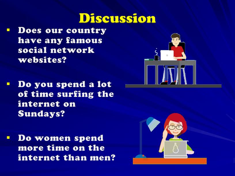 Discussion Does our country have any famous social network websites?