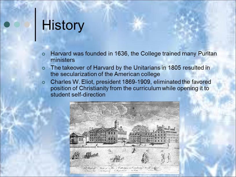 History Harvard was founded in 1636, the