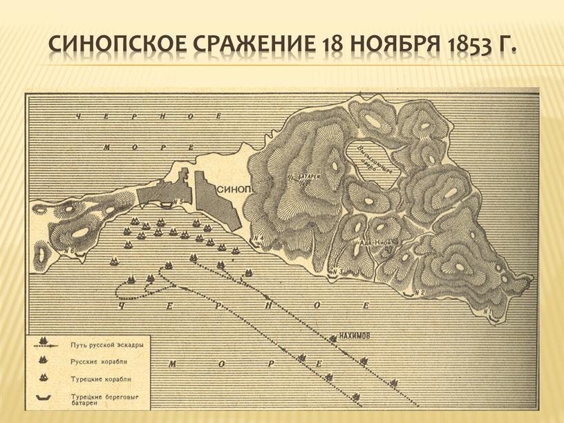 Синопское сражение 18 ноября 1853 г