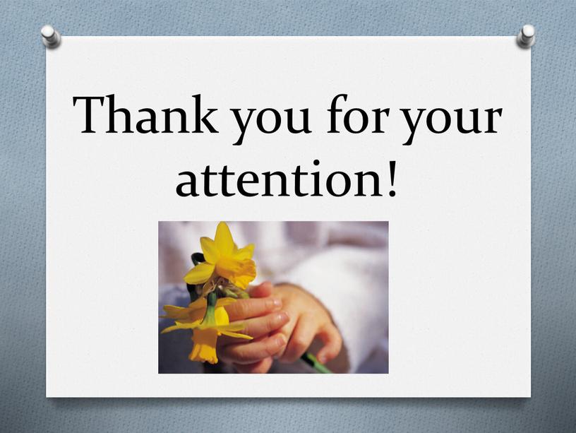 Thank you for your attention!