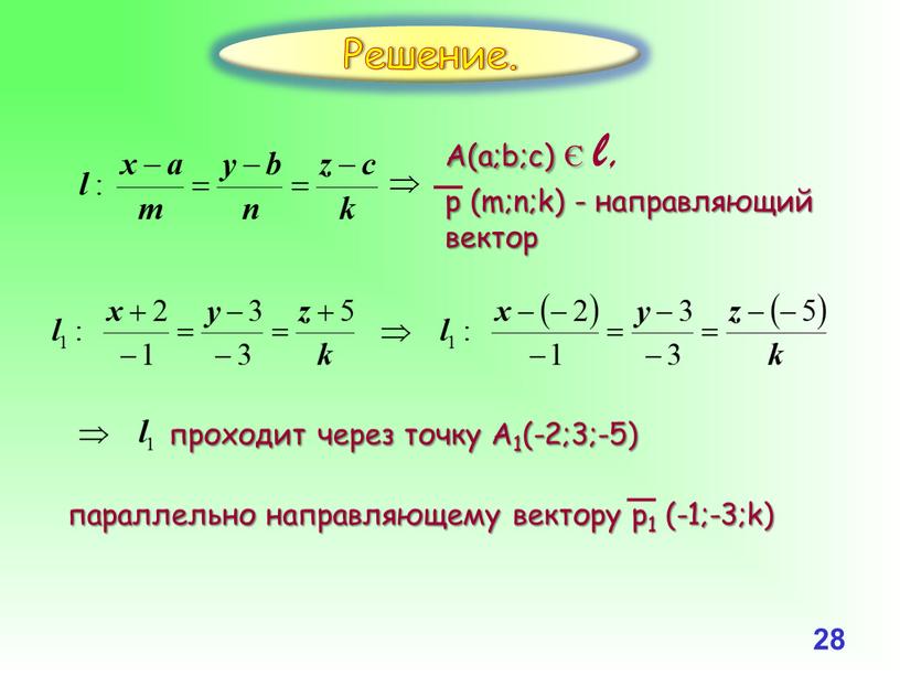 28 Решение.