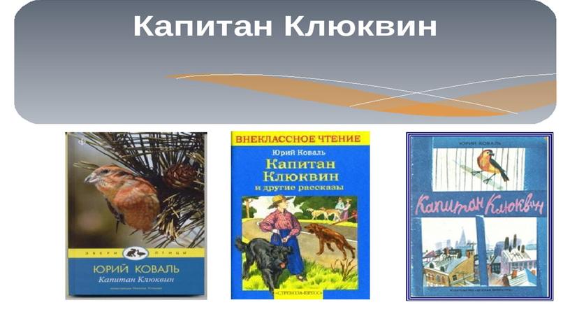 Презентация по литературному чтению "Ю.И.Коваль "Капитан Клюквин""