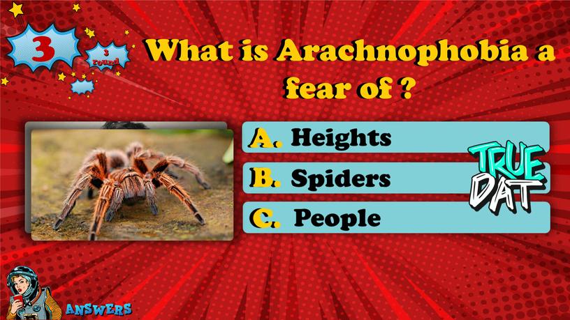 What is Arachnophobia a fear of ?