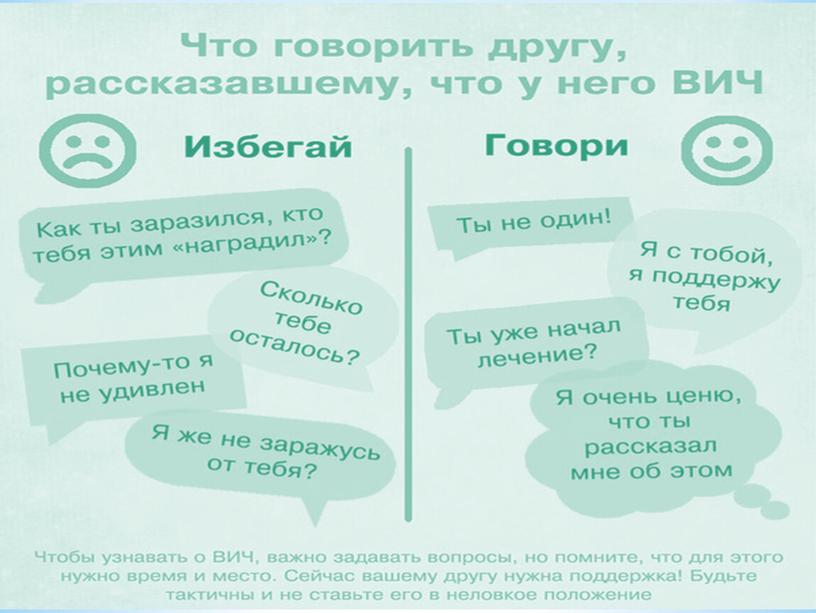 Презентация " ВИЧ -профилактика среди подростков»