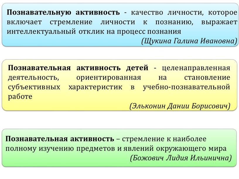 Мастер-класс "Познавательная активность у дошкольников"