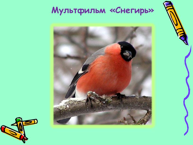 Мультфильм «Снегирь»