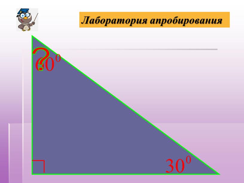 ? Лаборатория апробирования