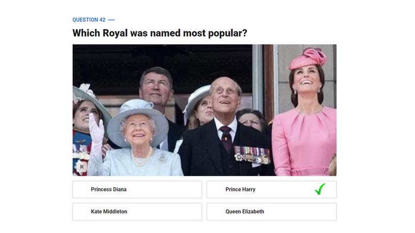 Методическая разработка  "The Royal Family Quiz"