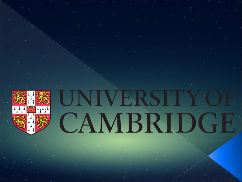 Презентация "Cambridge University"