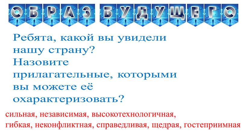 Разговор о важном. Образ будущего. Ко Дню знаний